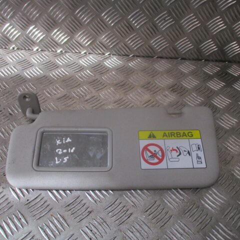 2016 GENUINE KIA PICANTO FRONT LEFT PASSENGER SIDE SUNVISOR NSF