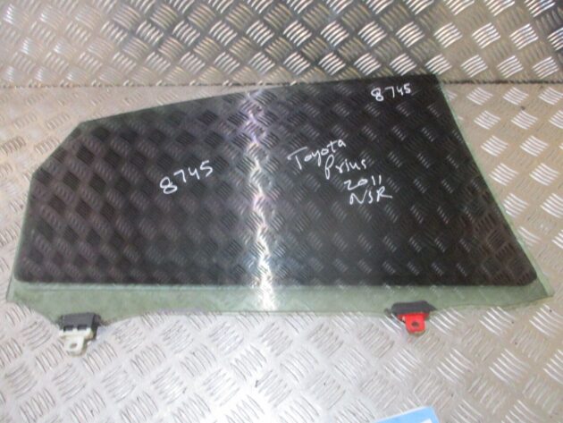 2011 GENUINE TOYOTA PRIUS REAR LEFT PASSENGER SIDE WINDOW GLASS NSR - Image 2