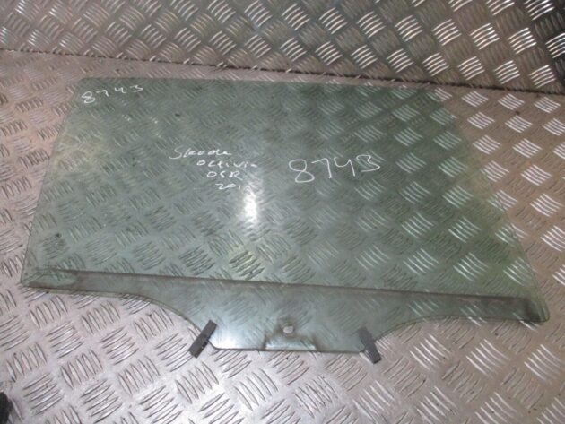 2014 GENUINE SKODA OCTAVIA ESTATE REAR RIGHT DRIVER SIDE WINDOW GLASS 5E9845206A - Image 3