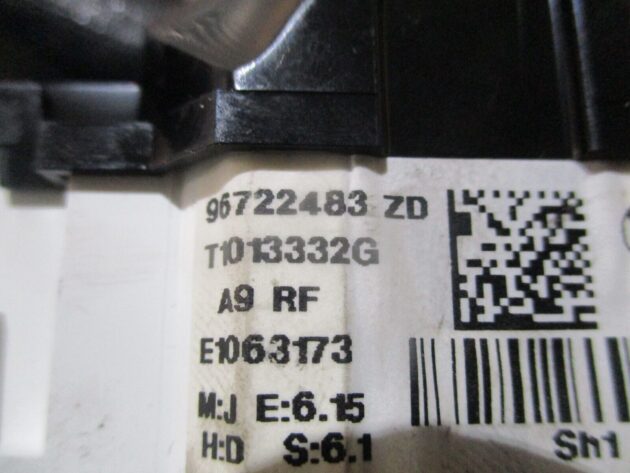 2012 GENUINE PEAUGEOT 208 HEATER CONTROL PANEL SWITCH UNIT 96722483ZD - Image 2