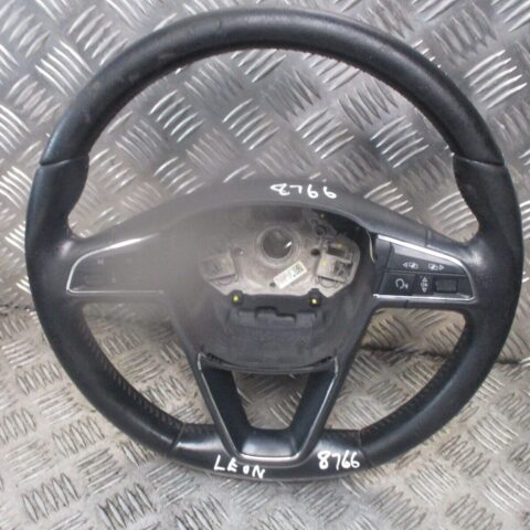 2013 GENUINE SEAT LEON DRIVERS FRONT MULTIFUNCTION STEERING WHEEL 5F0419091L