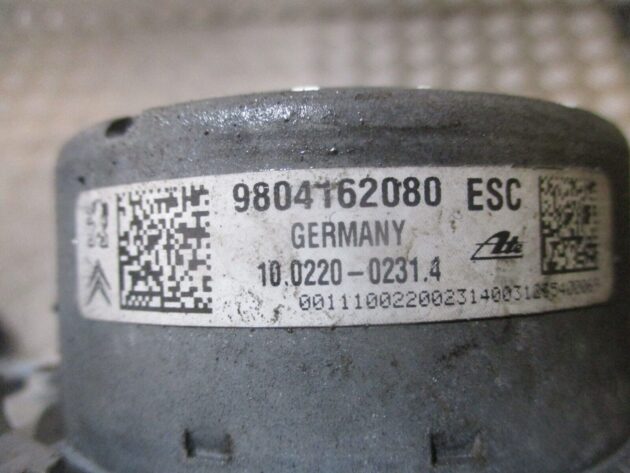 2012 GENUINE PEAUGEOT 208 1.2 PETROL ABS PUMP CONTROL UNIT MODULE 9804162080 - Image 3