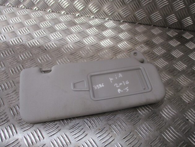 2016 GENUINE KIA PICANTO FRONT RIGHT DRIVER SIDE SUNVISOR OSF - Image 2