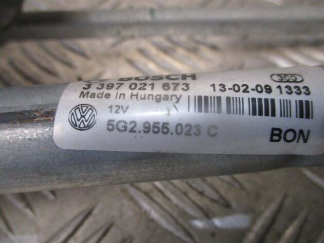 2013 GENUINE VW GOLF MK7 FRONT WINDSCREEN WIPER MOTOR LINKAGE 5G2955023C - Image 3