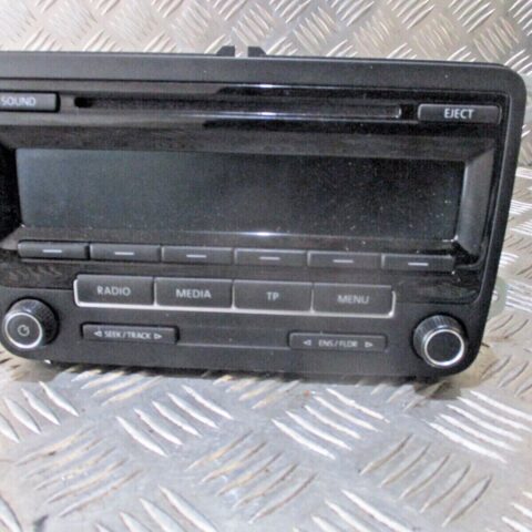 2015 GENUINE VW JETTA RADIO CD PLAYER HEAD UNIT 1K0035186AS
