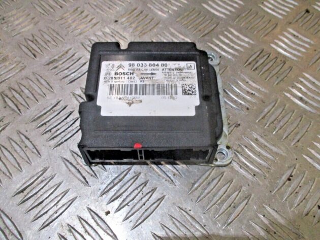 2012 GENUINE PEAUGEOT 208 AIRBG ECU CONTROL UNIT MODULE 9803380480