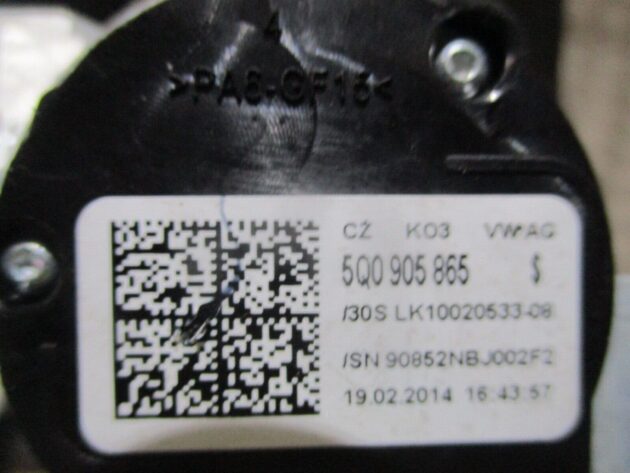 2016 GENUINE AUDI A3 8V IGNITION BARREL & KEY 5Q0905865 1K0905851 - Image 2