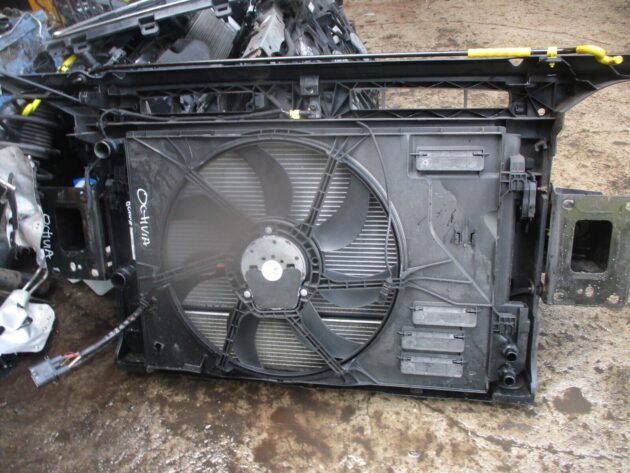 2016 GENUINE SKODA OCTAVIA 1.6 TDI FRONT COMPLETE RADIATOR RAD PACK - Image 3