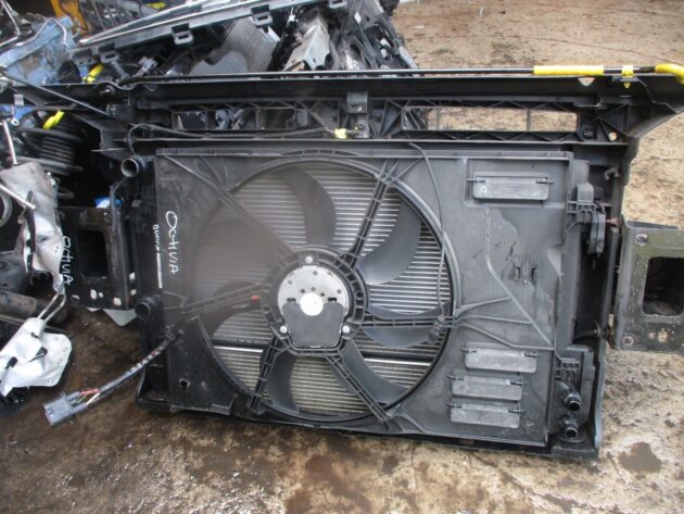 2016 GENUINE SKODA OCTAVIA 1.6 TDI FRONT COMPLETE RADIATOR RAD PACK - Image 4