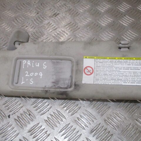 2013 GENUINE TOYOTA PRIUS FRNT LEFT PASSENGER SIDE SUNVISOR NSF