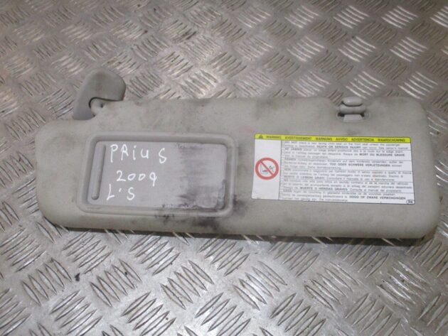 2013 GENUINE TOYOTA PRIUS FRNT LEFT PASSENGER SIDE SUNVISOR NSF