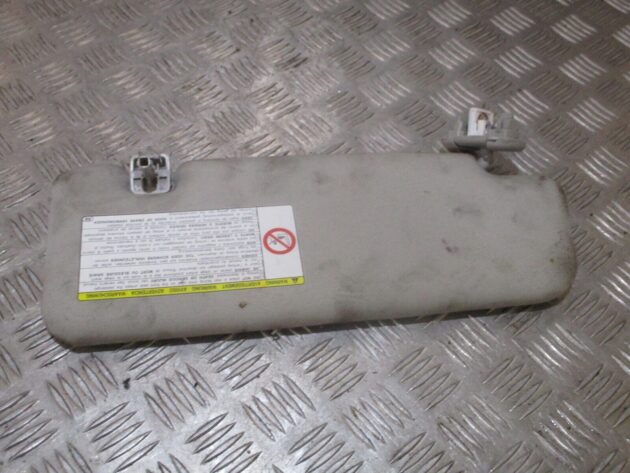2013 GENUINE TOYOTA PRIUS FRNT LEFT PASSENGER SIDE SUNVISOR NSF - Image 3