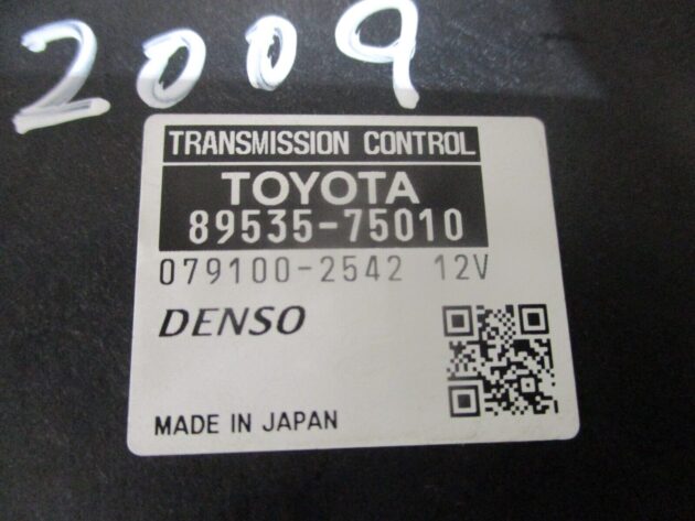 2013 GENUINE TOYOTA PRIUS 1.8 HYBRID TRANSMISSION CONTROL MODULE 89535-75010 - Image 2