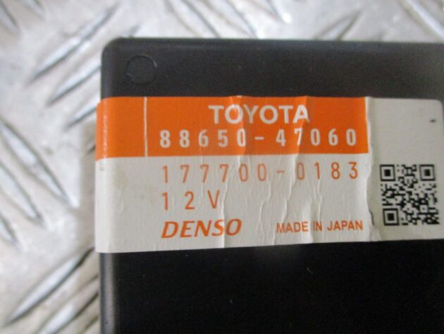 2014 TOYOTA PRIUS 1.8 HYBRID AIR CONDITIONING CONTROL UNIT MODULE 88650-47060 - Image 2