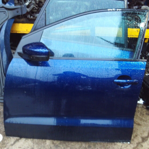 2013 GENUINE VW POLO 6R FRONT LEFT PASSENGER SIDE BARE SHELL DOOR NSF