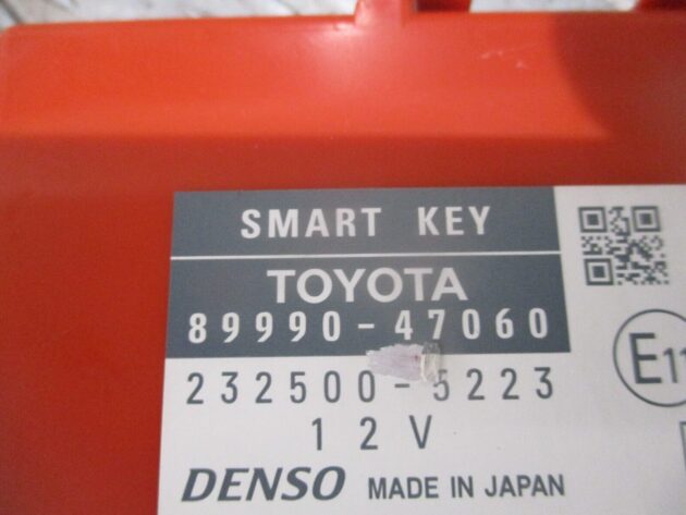 2013 GENUINE TOYOTA PRIUS 1.8 VVTI HYBRID SMART KEY CONTROL UNIT 89990-47060 - Image 2