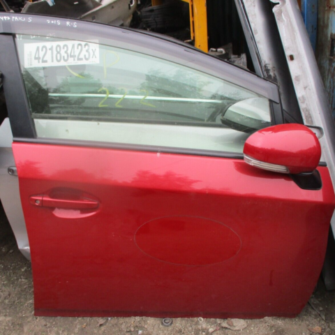 2015 GENUINE TOYOTA PRIUS FRONT RIGHT DRIVER SIDE BARE SHELL DOOR OSF