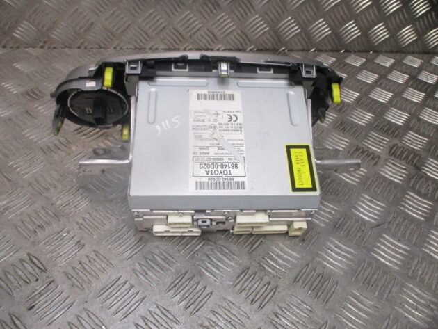2016 GENUINE TOYOTA YARIS SAT NAV CD STEREO RADIO HEAD UNIT 86140-0D020 - Image 4
