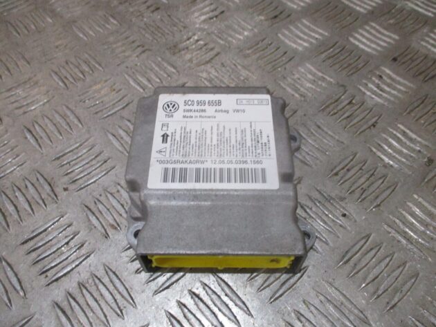 2012 GENUINE VW GOLF MK6 AIRBG ECU CONTROL UNIT MODULE 5C0959655B