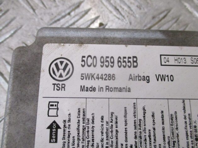 2012 GENUINE VW GOLF MK6 AIRBG ECU CONTROL UNIT MODULE 5C0959655B - Image 2