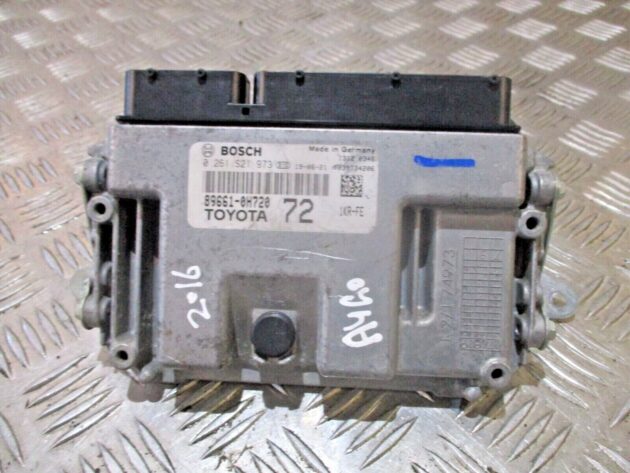 2016 GENUINE TOYOTA AYGO 1.0 PETROL ENGINE ECU CONTROL UNIT MODULE 89661-0H720