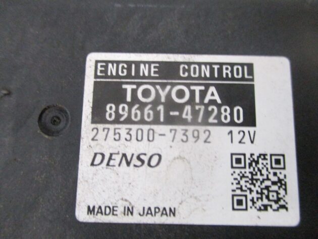 2013 GENUINE TOYOTA PRIUS 1.8 HYBRID ENGINE ECU CONTROL UNIT MODULE 89661-47280 - Image 2