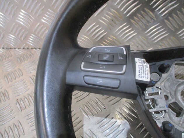 2012 GENUINE VW GOLF MK6 MULTIFUNCTION STEERING WHEEL 3C8419091BE - Image 4