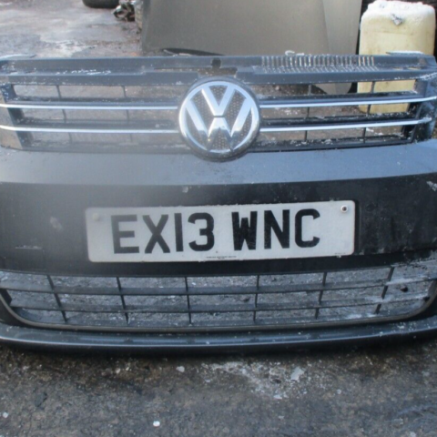 2013 GENUINE VW SHARAN FRONT BUMPER COMPLETE