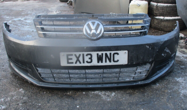 2013 GENUINE VW SHARAN FRONT BUMPER COMPLETE