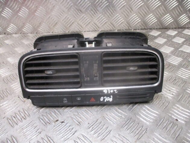 2016 GENUINE VW POLO FRONT DASHBOARD CENTRE AIRVENTS 6C0819728 - Image 2
