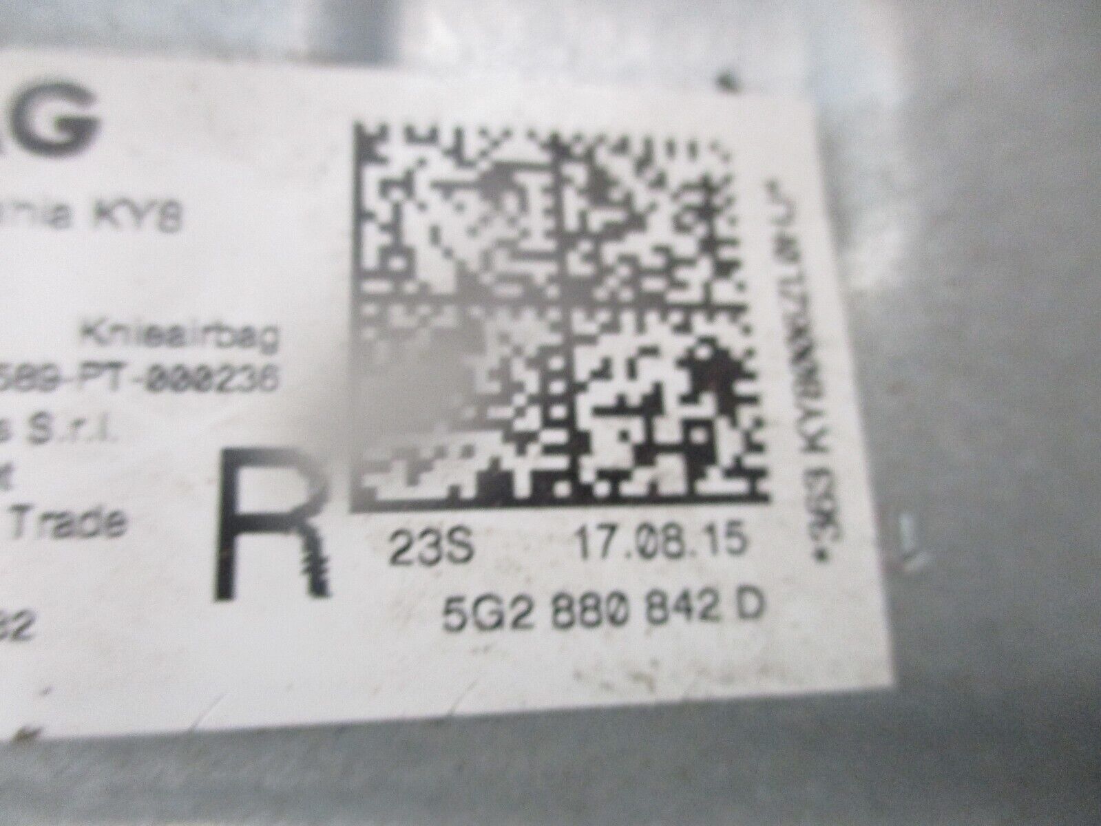 2016 GENUINE SKODA OCTAVIA SPEEDOMETER INSTRUMENT CLUSTER CLOCK 5E0920951B - Image 7