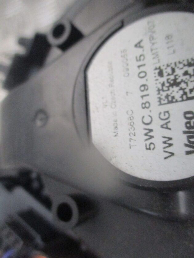2020 GENUINE VW GOLF MK8 HEATER BLOWER MOTOR FAN 5WC819015A - Image 4