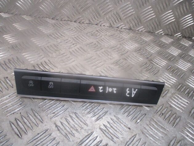 2012 GENUINE AUDI A3 8P HAZARD START STOP SWITCH PANEL 8P0927137CG