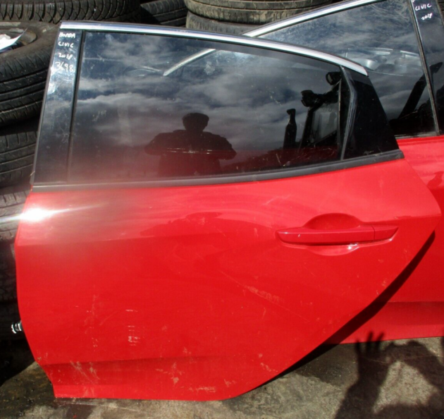 2019 GENUINE HONDA CIVIC REAR LEFT PASSENGER SIDE BARE SHELL DOOR NSR