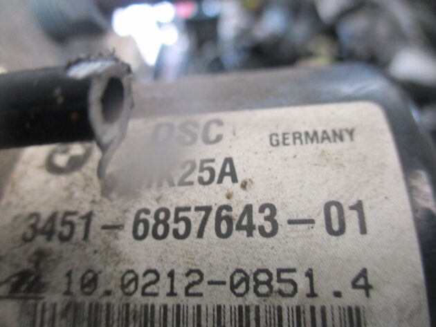 2016 GENUINE BMW X3 2.0TDI ABS PUMP CONTROL MODULE UNIT 6857643 - Image 4