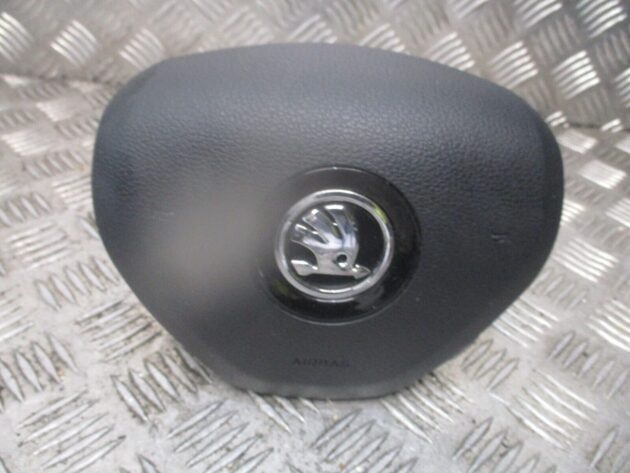 2016 GENUINE SKODA OCTAVIA DRIVERS FRONT STEERING WHEEL BEG 5E0880201B - Image 2