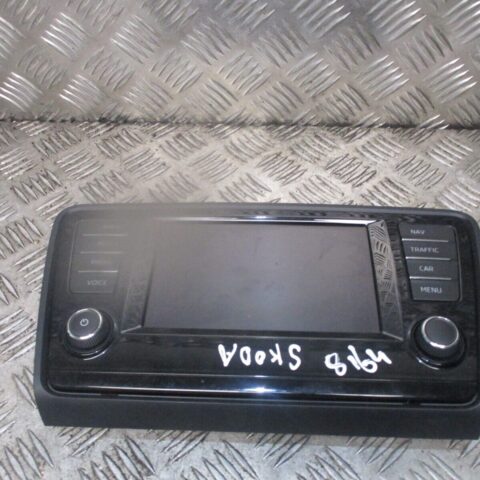 2016 GENUINE SKODA OCTAVIA FRONT MULTIFUNCTION SAT NAV DISPLAY SCREEN 5E0919606J