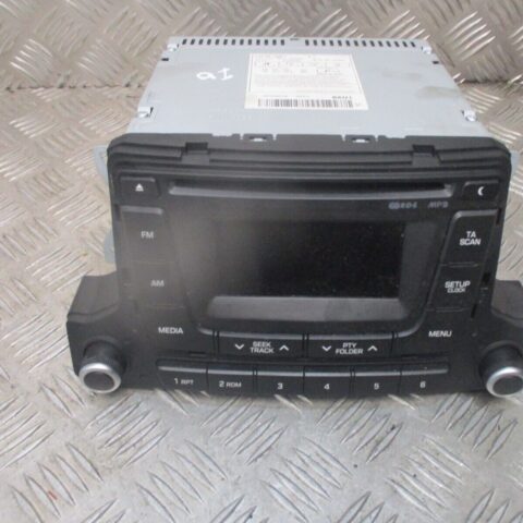 2014 GENUINE HYUNDAI I10 RADIO CD PLAYER HEAD UNIT 96170-B90004X