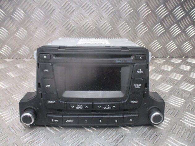 2014 GENUINE HYUNDAI I10 RADIO CD PLAYER HEAD UNIT 96170-B90004X - Image 2