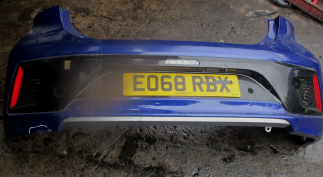 2018 GENUINE HYUNDAI IONIQ REAR COMPLETE BUMPER WITH SENSOR