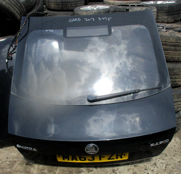 2013 GENUINE SKODA RAPID REAR BARE SHELL TAILGATE BOOTLID