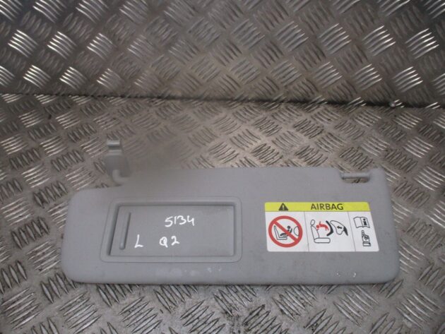 2019 GENUINE AUDI Q2 FRONT LEFT PASSENGER SIDE SUN VISOR OSF 8V5857551T