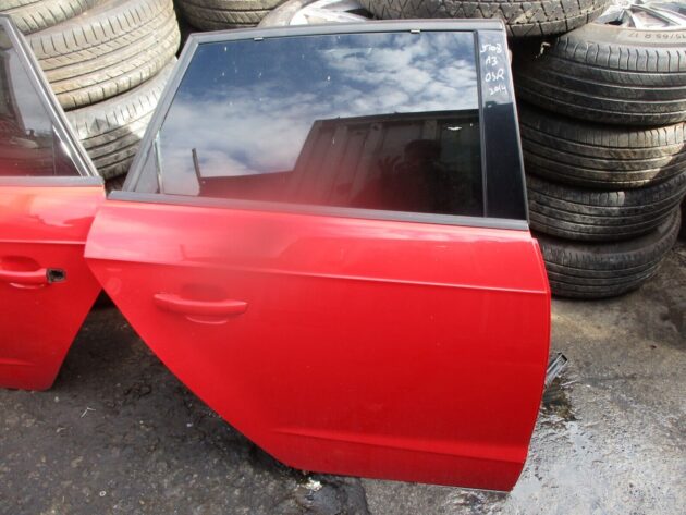 2014 GENUINE AUDI A3 REAR RIGHT DRIVER SIDE BARE SHELL DOOR OSR - Image 3