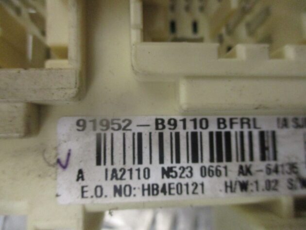 2014 GENUINE HYUNDAI I10 BCM BODY CONTROL MODULE 91952-B9110 - Image 2