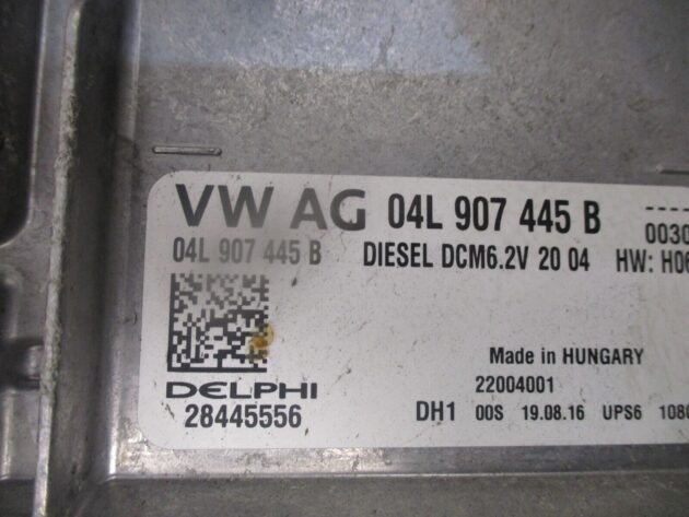 2016 GENUINE AUDI A3 8V 1.6 AUTOMATIC ECU ENGINE CONTROL UNIT 04L907445B - Image 2