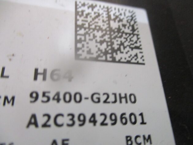 2020 GENUINE HYUNDAI IONIQ BCM BODY CONTROL MODULE UNIT 95400G2JH0 - Image 2