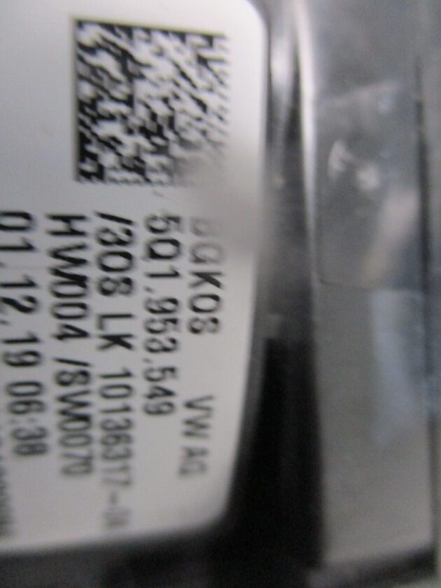 2019 GENUINE AUDI Q2 STEERING WHEEL SLIP RING SQUIB CLOCK 5Q1953549 - Image 3