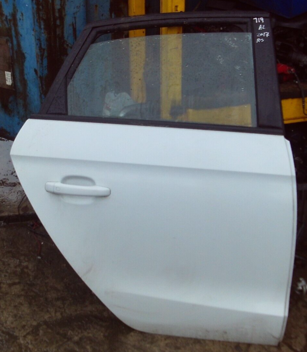 2017 GENUINE AUDI A1 REAR RIGHT DRIVER SIDE BARE SHELL DOOR OSR