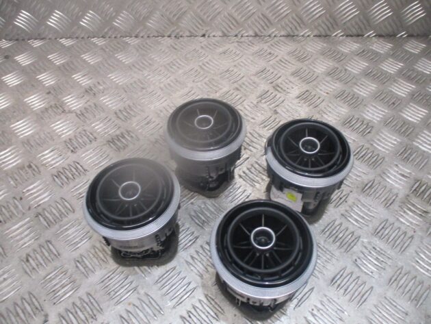 2013 GENUINE AUDI A3 8V 4 X FRONT DASHBOARD AC AIRVENTS 8V0820901A - Image 3