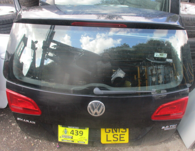 2013 GENUINE VW SHARAN REAR BARE TAILGATE BOOT LID